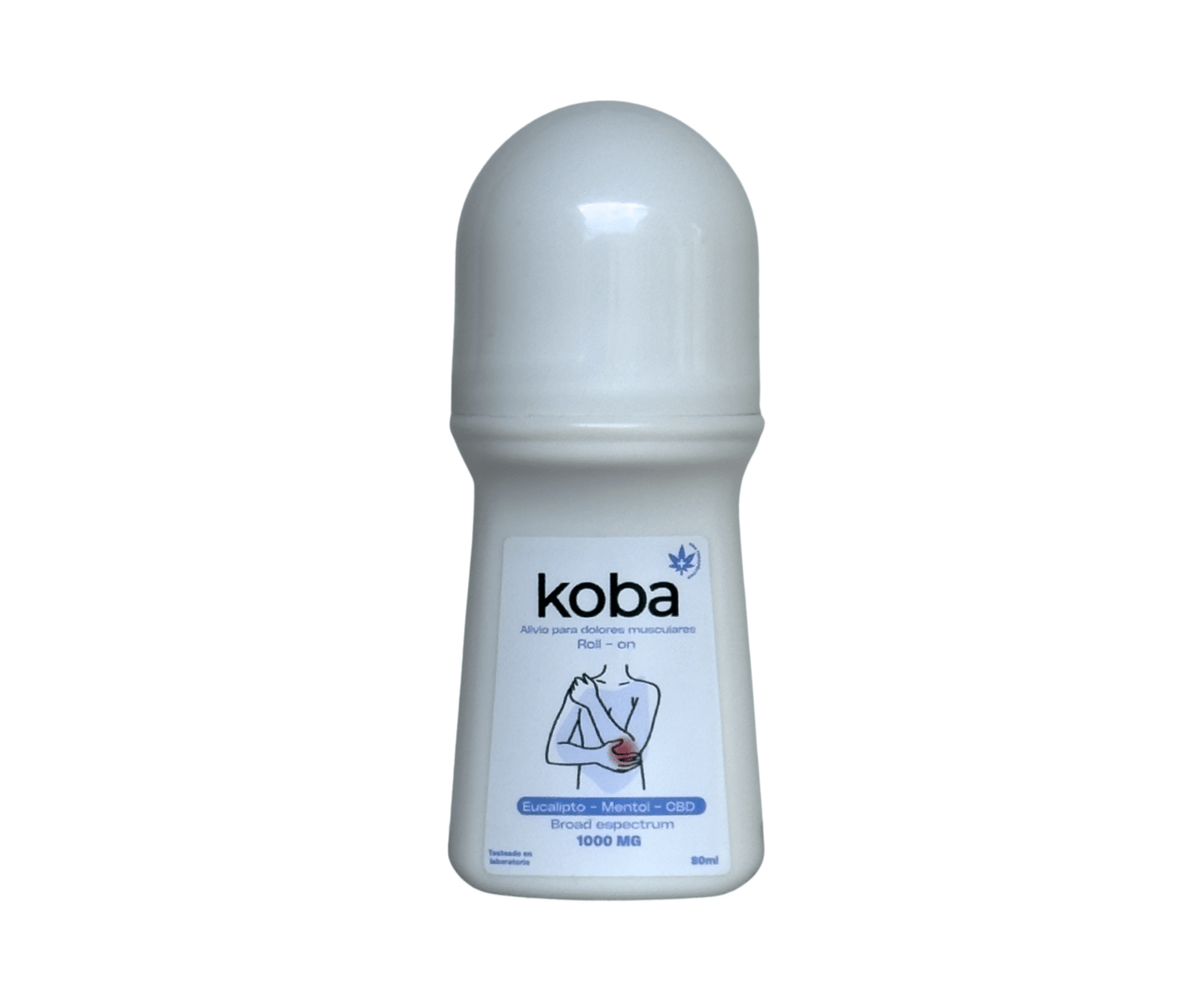 Roll On CBD con Eucalipto y Mentol 80ml – Alivio práctico y refrescante