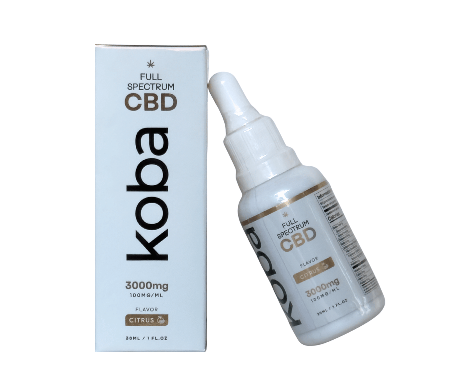 Aceite Sublingual CBD Full Spectrum 3000 mg | Citrus