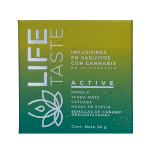 Té Active con CBD Life Taste 20g – Energía Natural y Enfoque