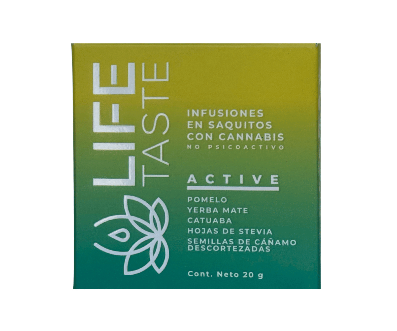 Té Active con CBD Life Taste 20g – Energía Natural y Enfoque