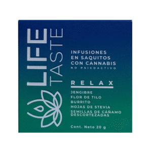 Té Relax con CBD Life Taste 20g – Calma y Equilibrio Natural