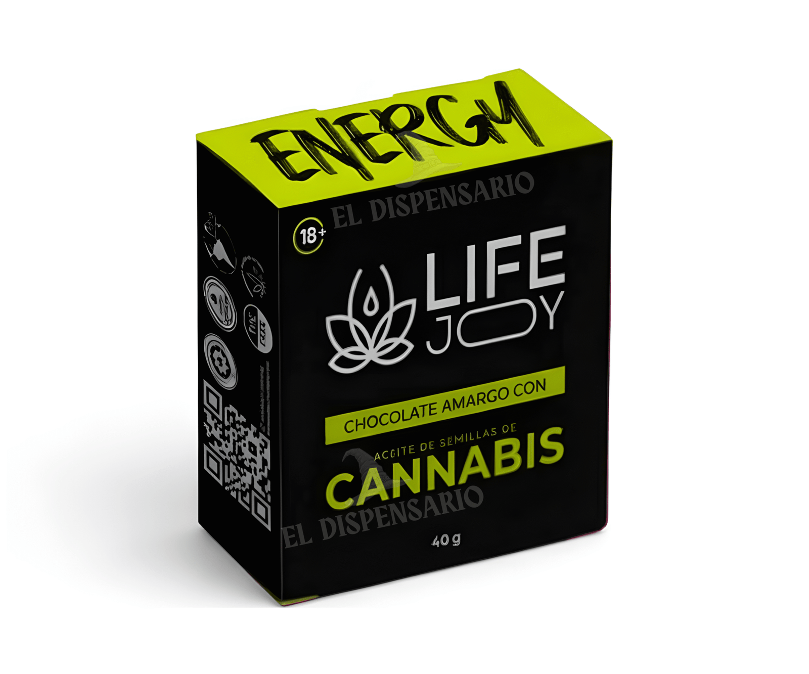 Chocolate Amargo Cannabis Full Spectrum 40g – ENERGY
