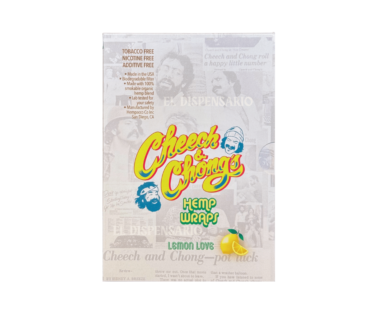 Premium Hemp Paper by Cheech & Chong | Lemon Love🍋 - Imagen 3
