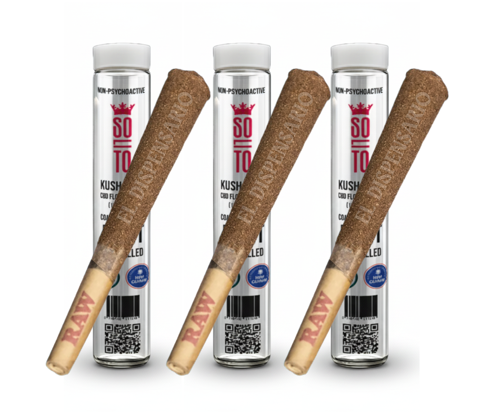 x3 Kush Cone Full Spectrum + Kief 2g